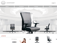 Tablet Screenshot of comfordy.com.tw